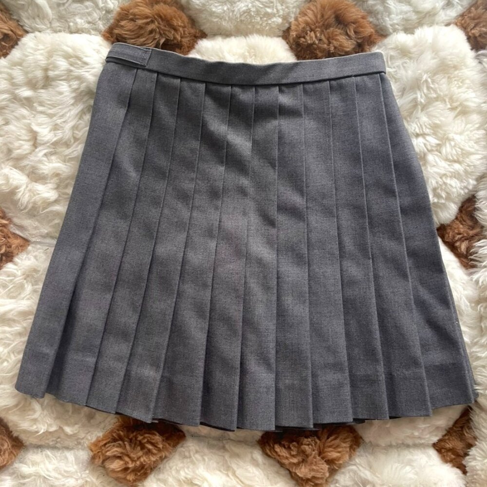 Kyouko Gray Pleated Skirt